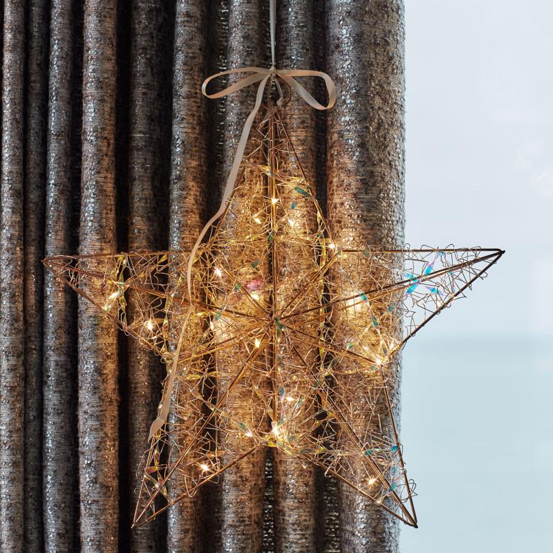 Sirius - Lily Stjerne, Guld, 40 cm