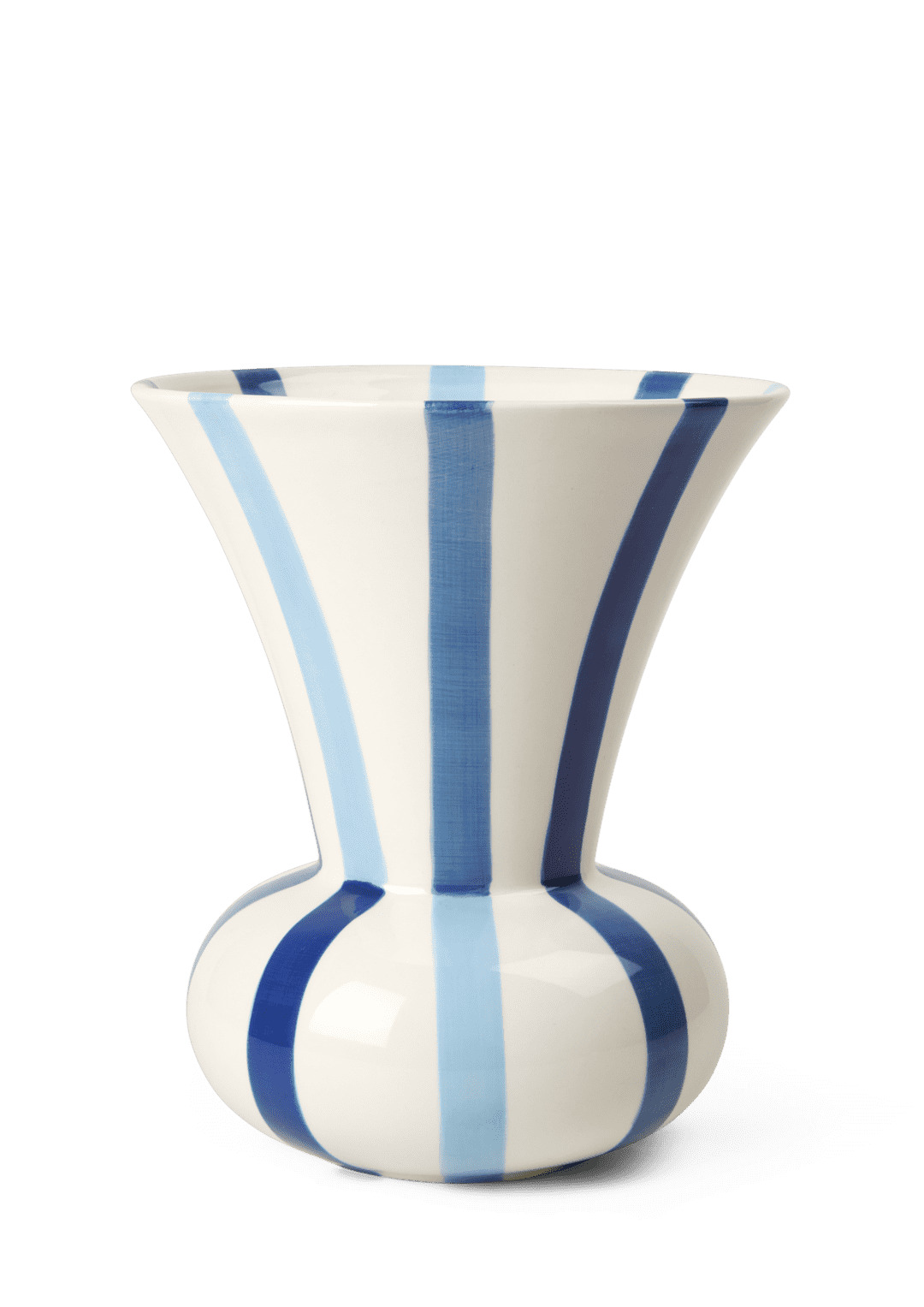Signature Vase H20 cm blå