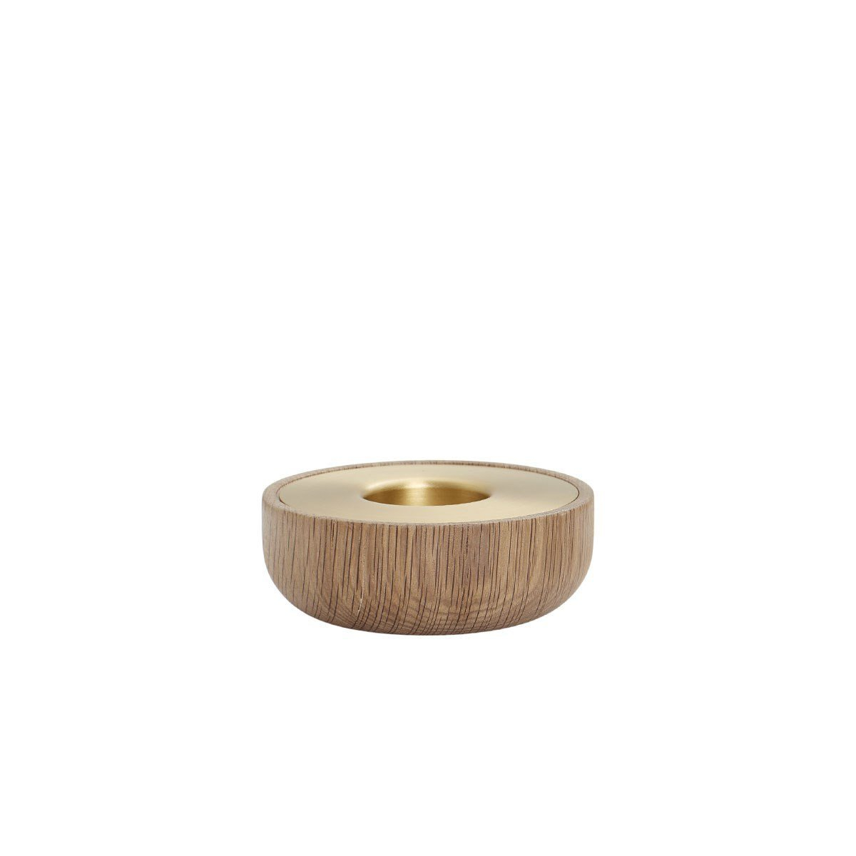 Oak Nordic tea light - H4xØ11 cm