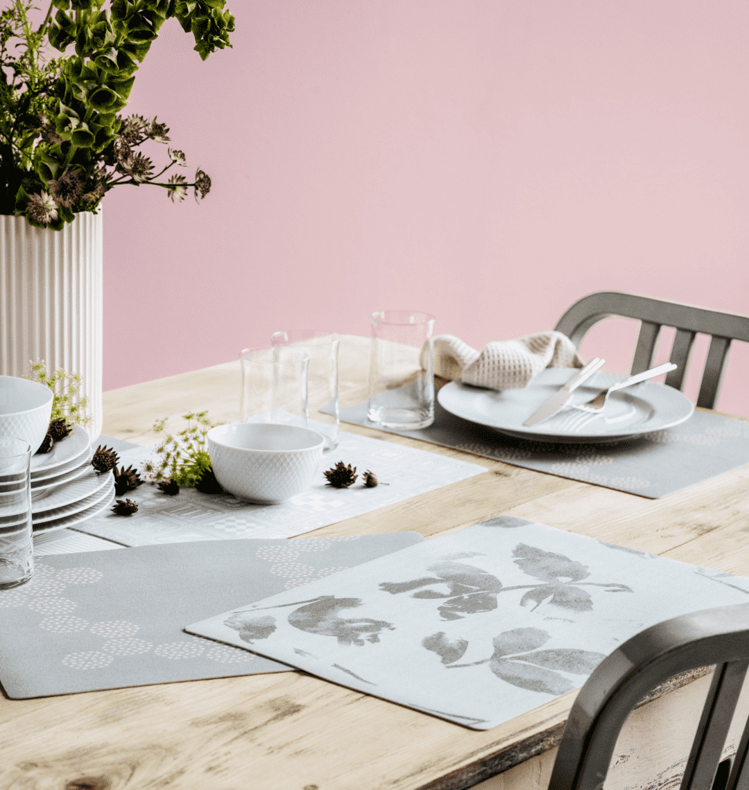 Hiprose Dækkeserviet 43x30 cm grå Hiprose Dækkeserviet 43x30 cm grå