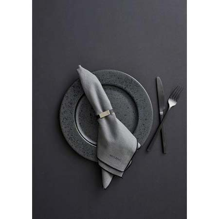 Bitz Serviet 50x50 Organic Grey 2-pak Bitz Serviet 50x50 Organic Grey 2-pak