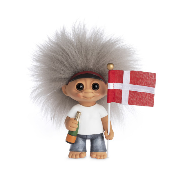 Lykketrold, Student dreng, rød Lykketrold, Student dreng, rød