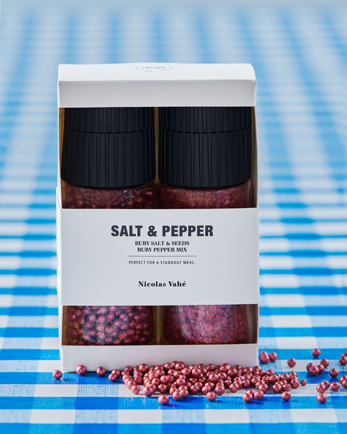 Gift box, Ruby salt & seeds + pepper mix, 110|60 g|g