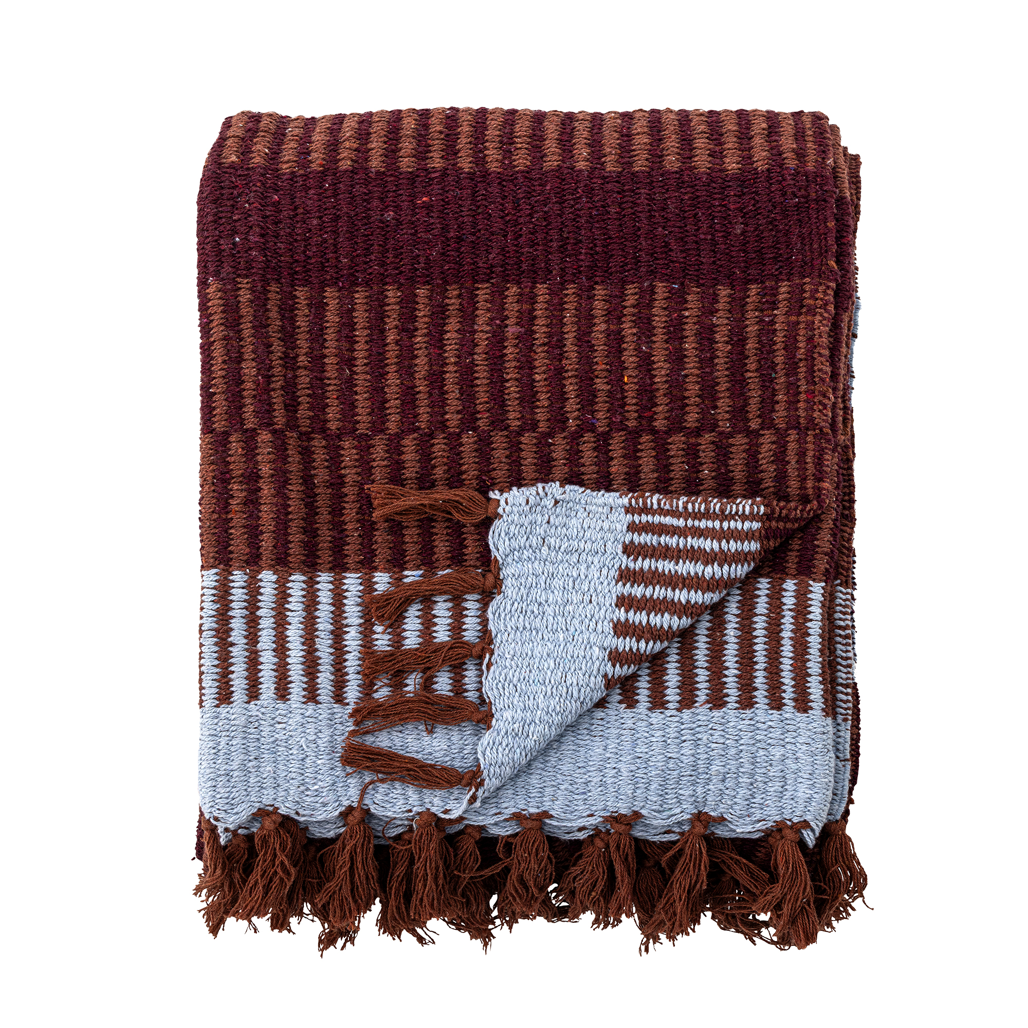 Bloomingville - Isnel Plaid, L160xW130 cm, Multifarvet