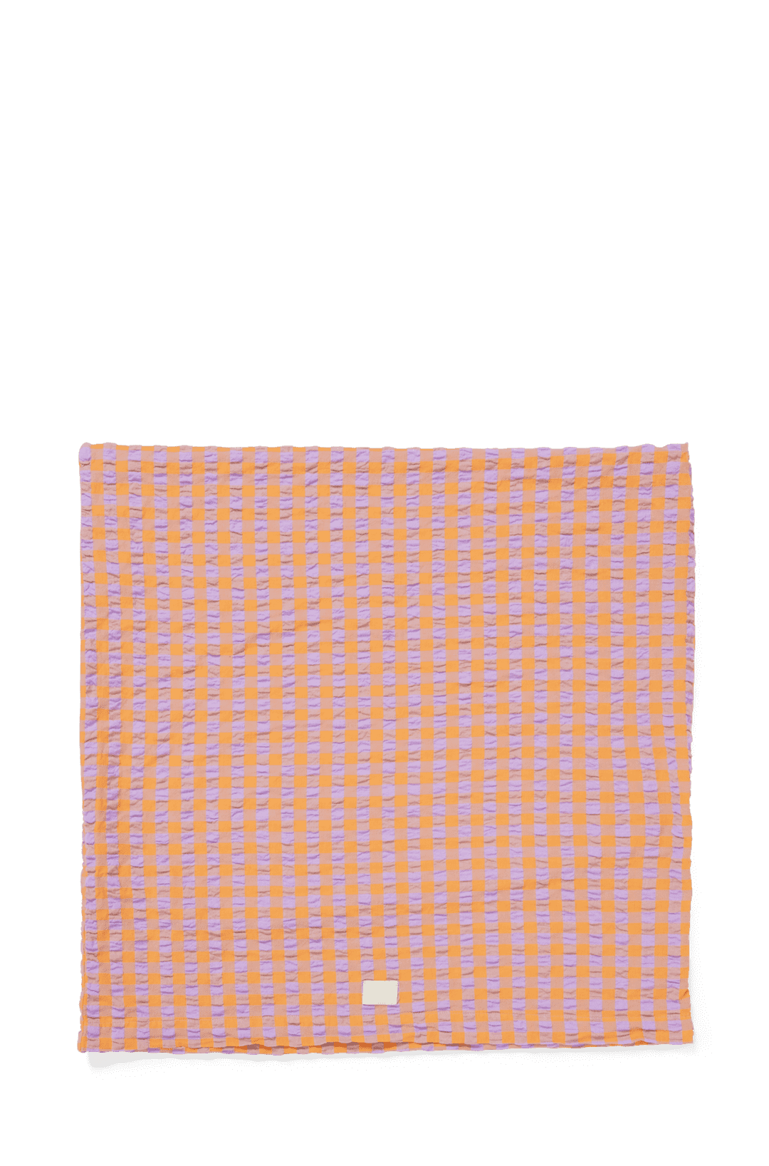 Bæk & Bølge Pudebetræk 63x60 cm lavendel/fersken 
