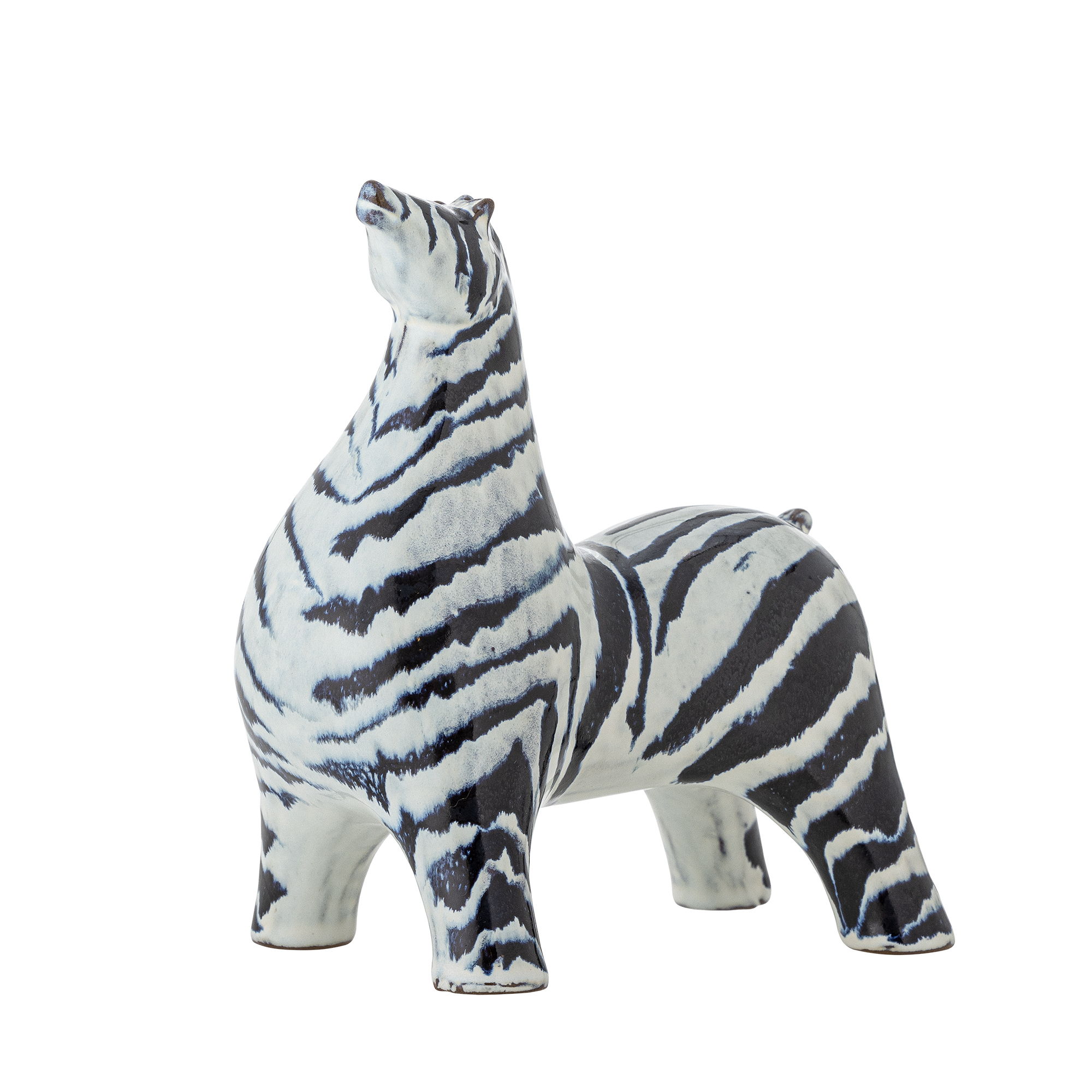 Bloomingville - Zayn Deko, Blå, Stentøj, L15xH17xW10 cm