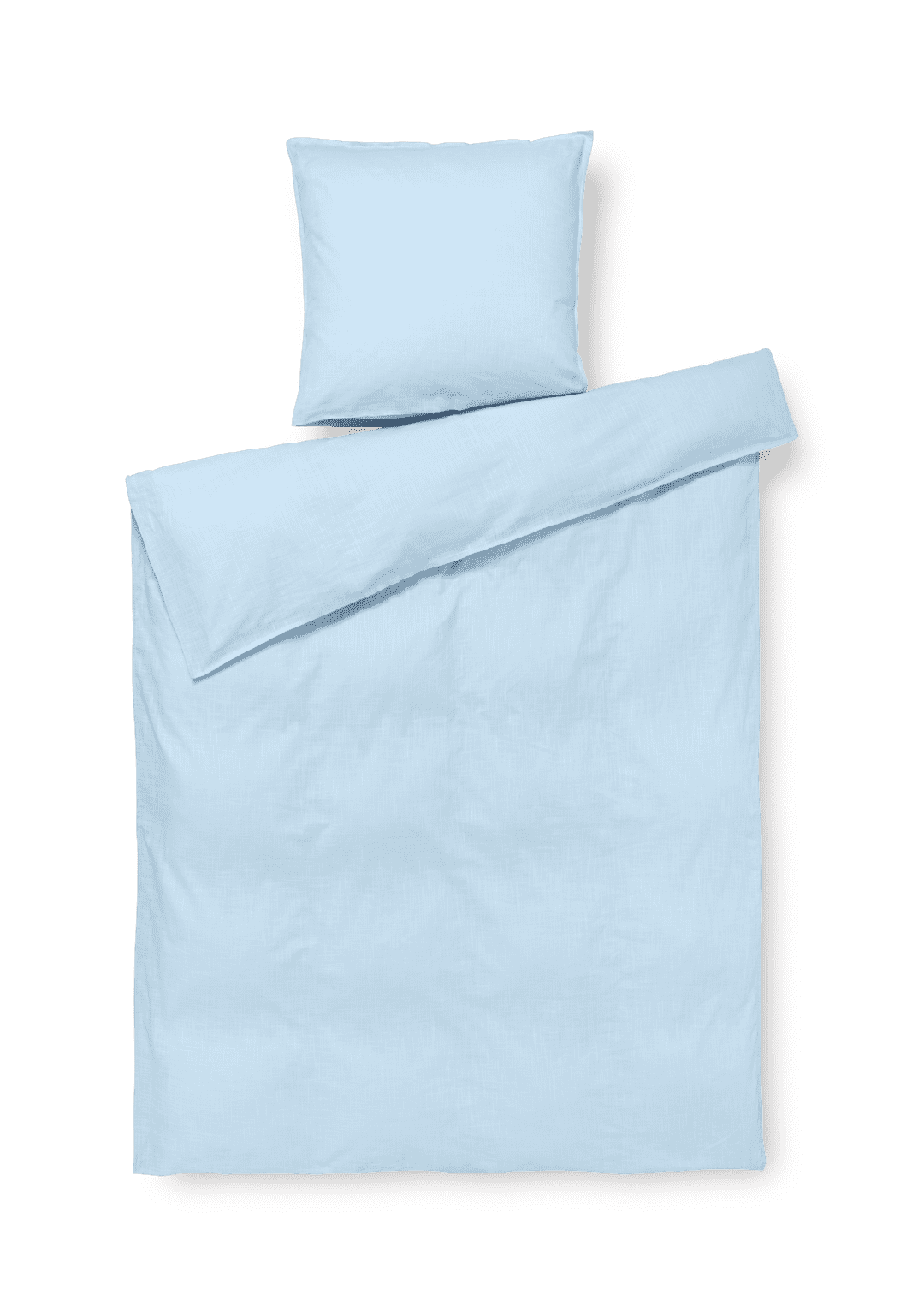 Juna - Monochrome Sengetøj 150x210 cm lys blå SE