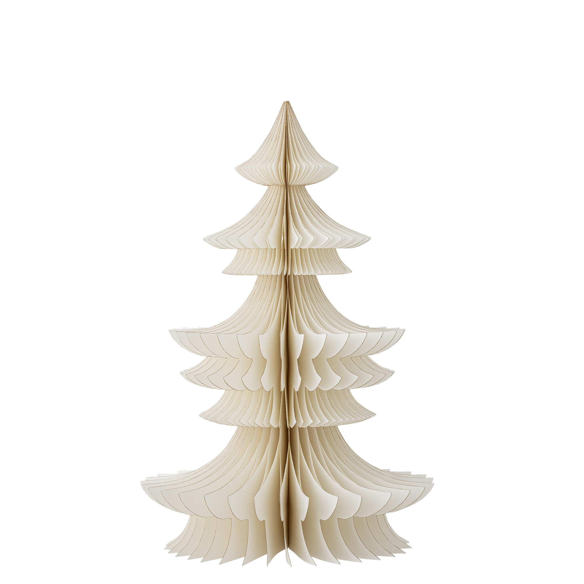 Bloomingville - Milan Dekotræ, Hvid, FSC®Mix, Paper, D29xH45 cm