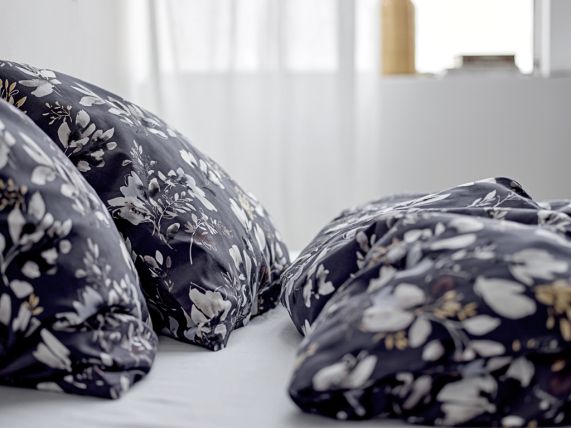 Södahl Night Blooms sengesæt 140x220 cm - Ash*