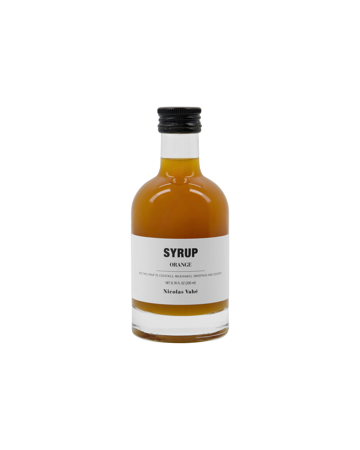 Nicolas Vahé - Fruit Syrup, Orange, 200 ml