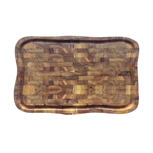 Aida - RAW Teak - skærebræt 55X35x3cm