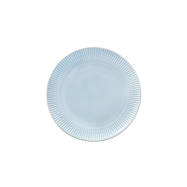 Aida - Frokosttallerken relief light blue 1 stk. 22 cm.