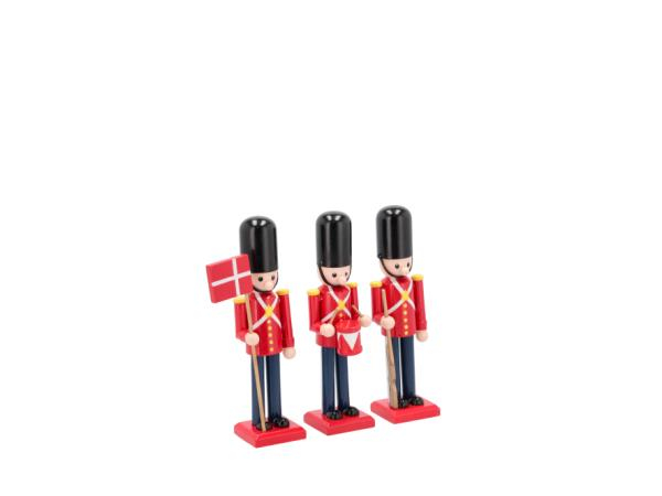 Celebrate Garder 15 cm 3 stk. Rød/Sort Træ* Celebrate Garder 15 cm 3 stk. Rød/Sort Træ*