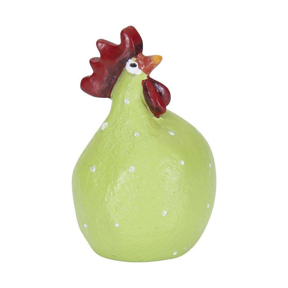 Høne, grøn, 5,2 cm