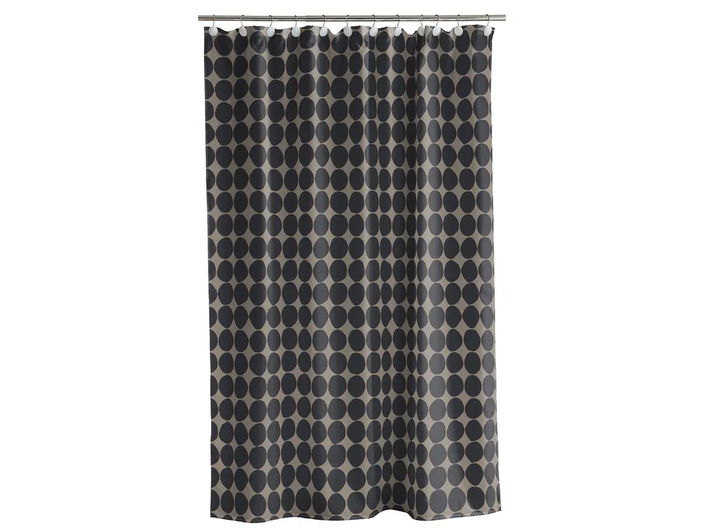 Södahl - Badeforhæng 180x200 cm Bubbles Taupe