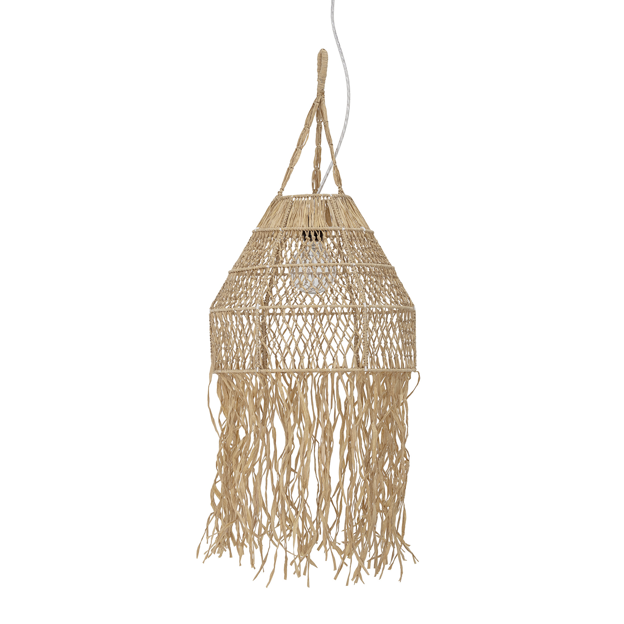 Bloomingville - Thora Pendel, Natur, Raffia