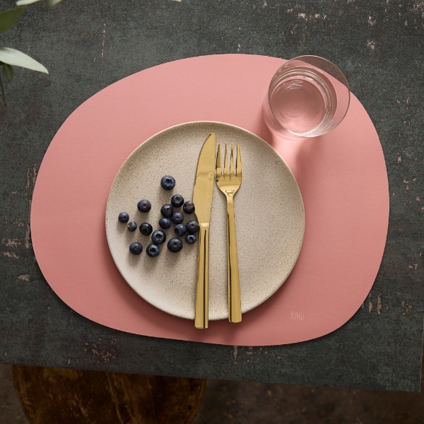 RAW Silicone - dækkeserviet soft surface - spice rose*