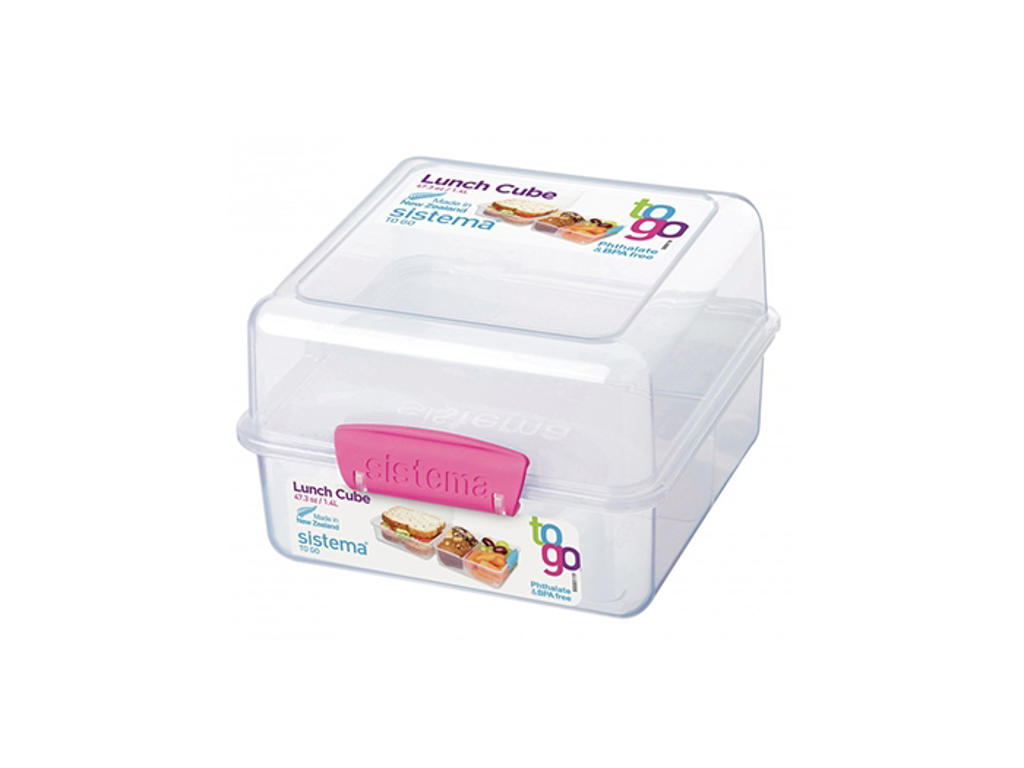 Sistema Lunch Cube 1,4l, pink