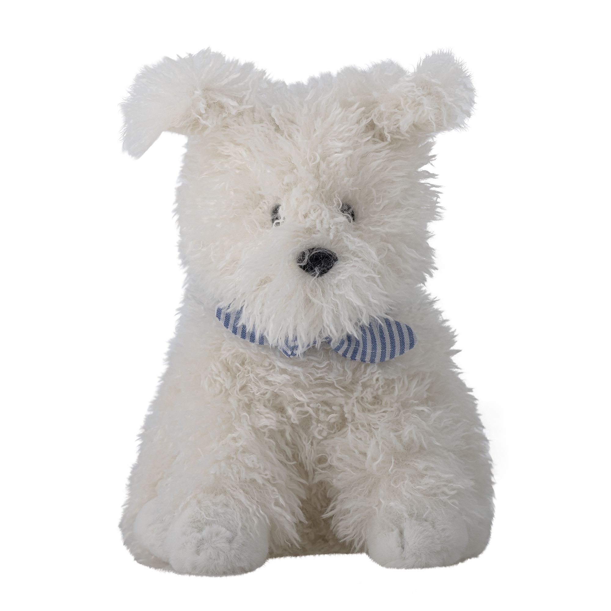Bloomingville - Tito Bamse, Hvid, Polyester, L28xH20xW20 cm
