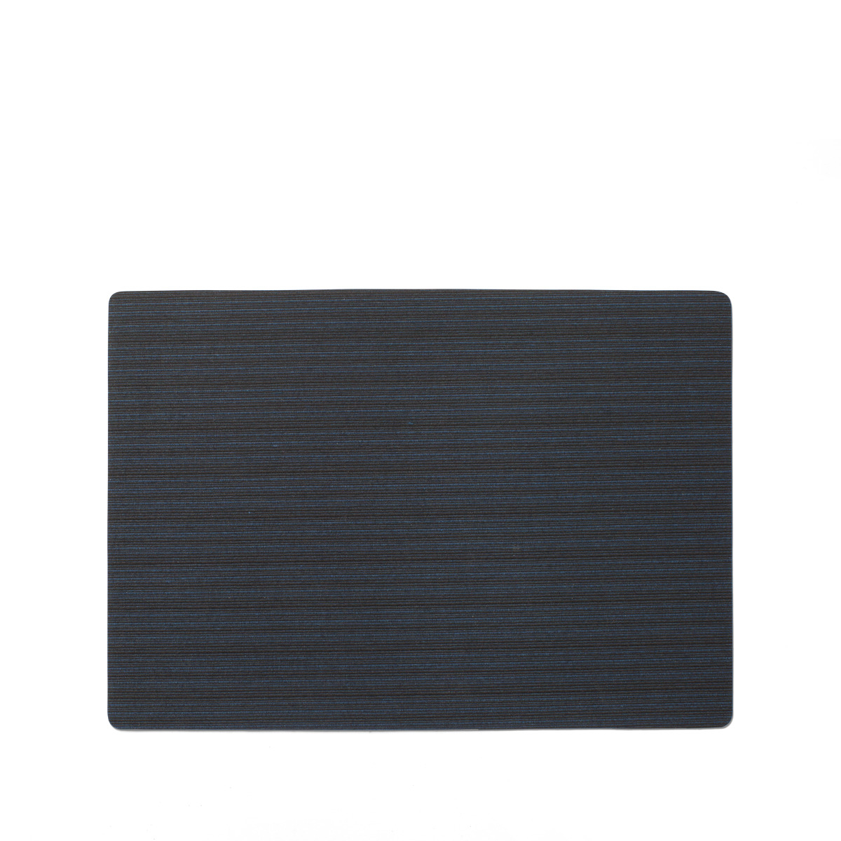 Juna Linie Dækkeserviet 43x30 cm, sort/blå* Juna Linie Dækkeserviet 43x30 cm, sort/blå*