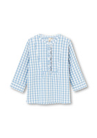 Juna - Bæk&amp;Bølge Irene shirt XS lys blå/hvid