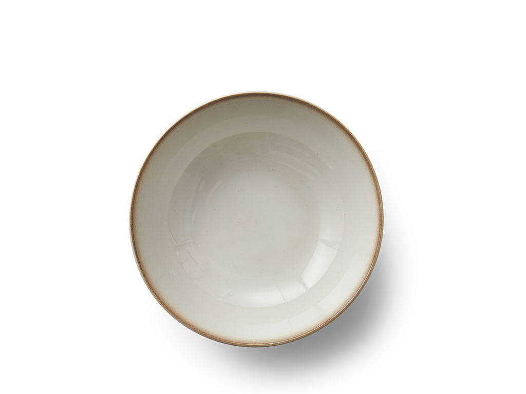 Christian Bitz - BITZ Salatskål, 30 cm, creme/creme