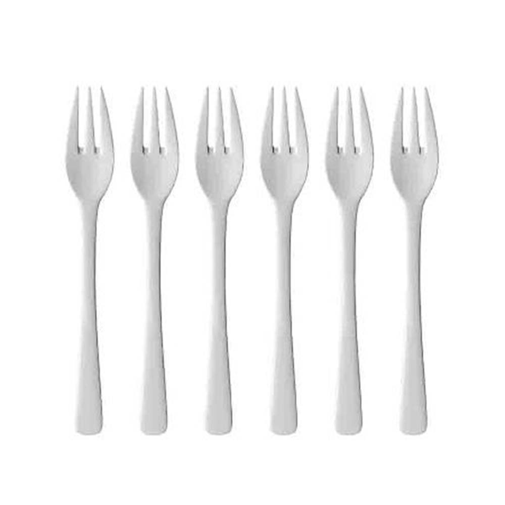 Gense - Steel Line Kagegaffel 16 cm 6 stk. Blank stål billede