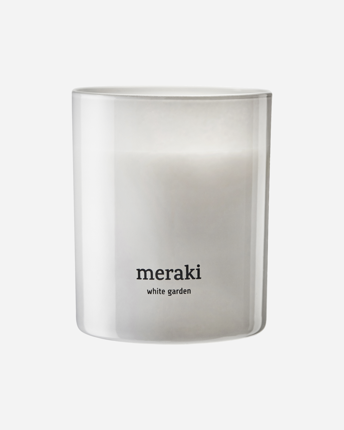 Meraki - Duftlys, White garden, Hvid