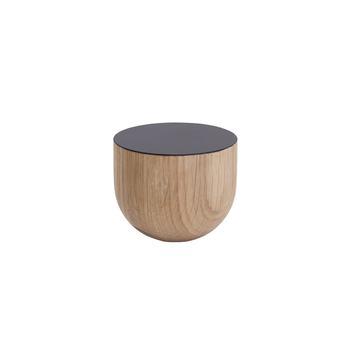 Andersen Furniture - Contrast Hook, Ø 7 cm, sort/eg