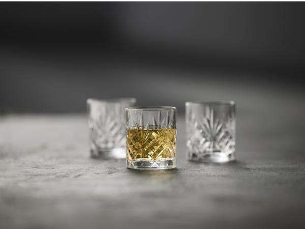 Lyngby Glas Krystal Melodia Shotglas 8 cl 6 stk.