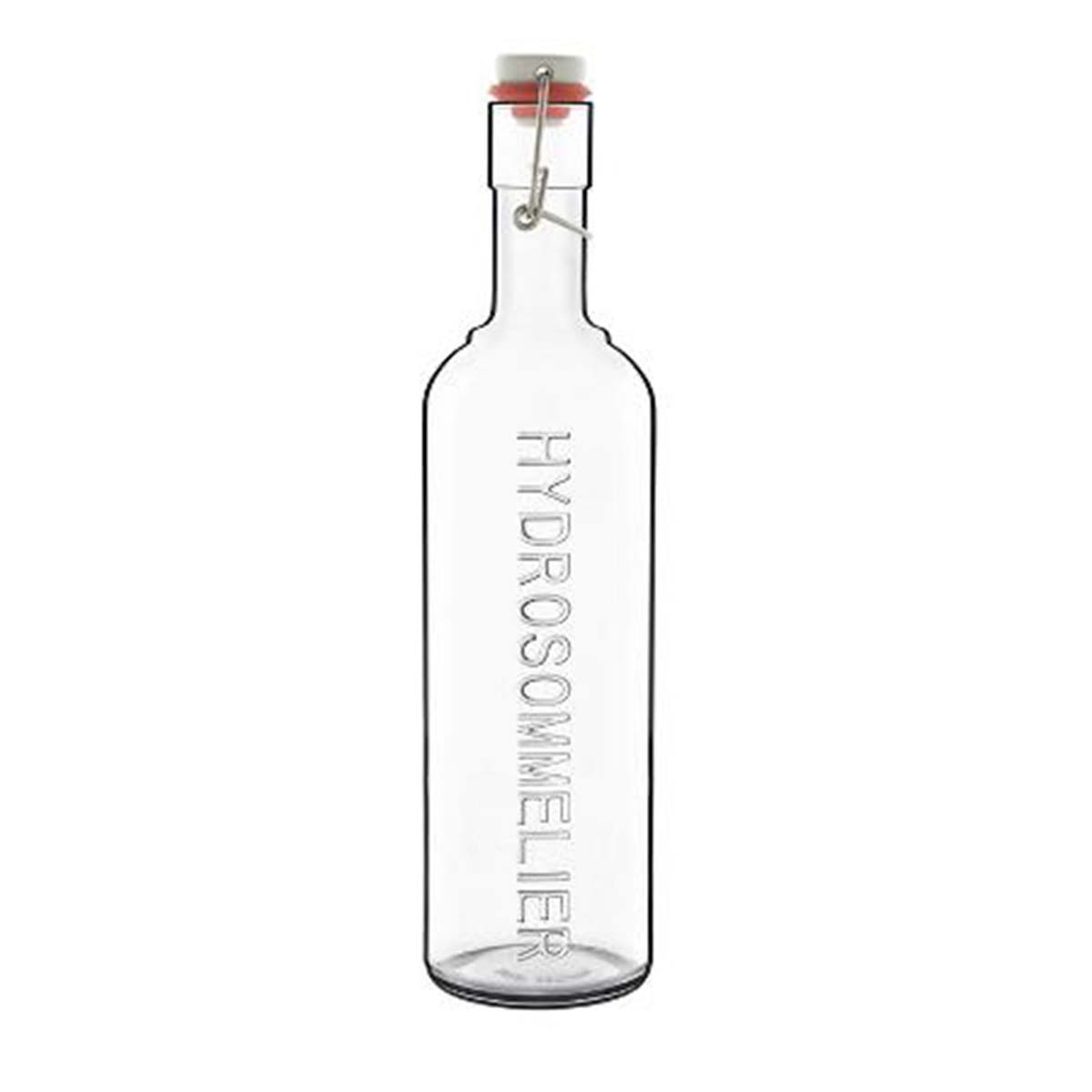 Luigi Bormioli Hydrosommelier Flaske med patentprop Dia 8,5 x 33,8 cm 1 liter Klar