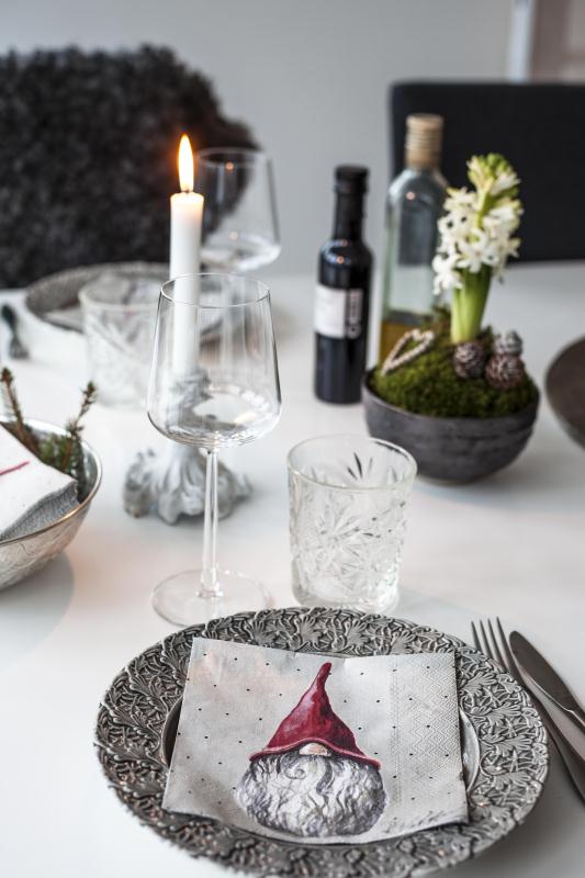 Paper napkins Santa Herman 25x25cm