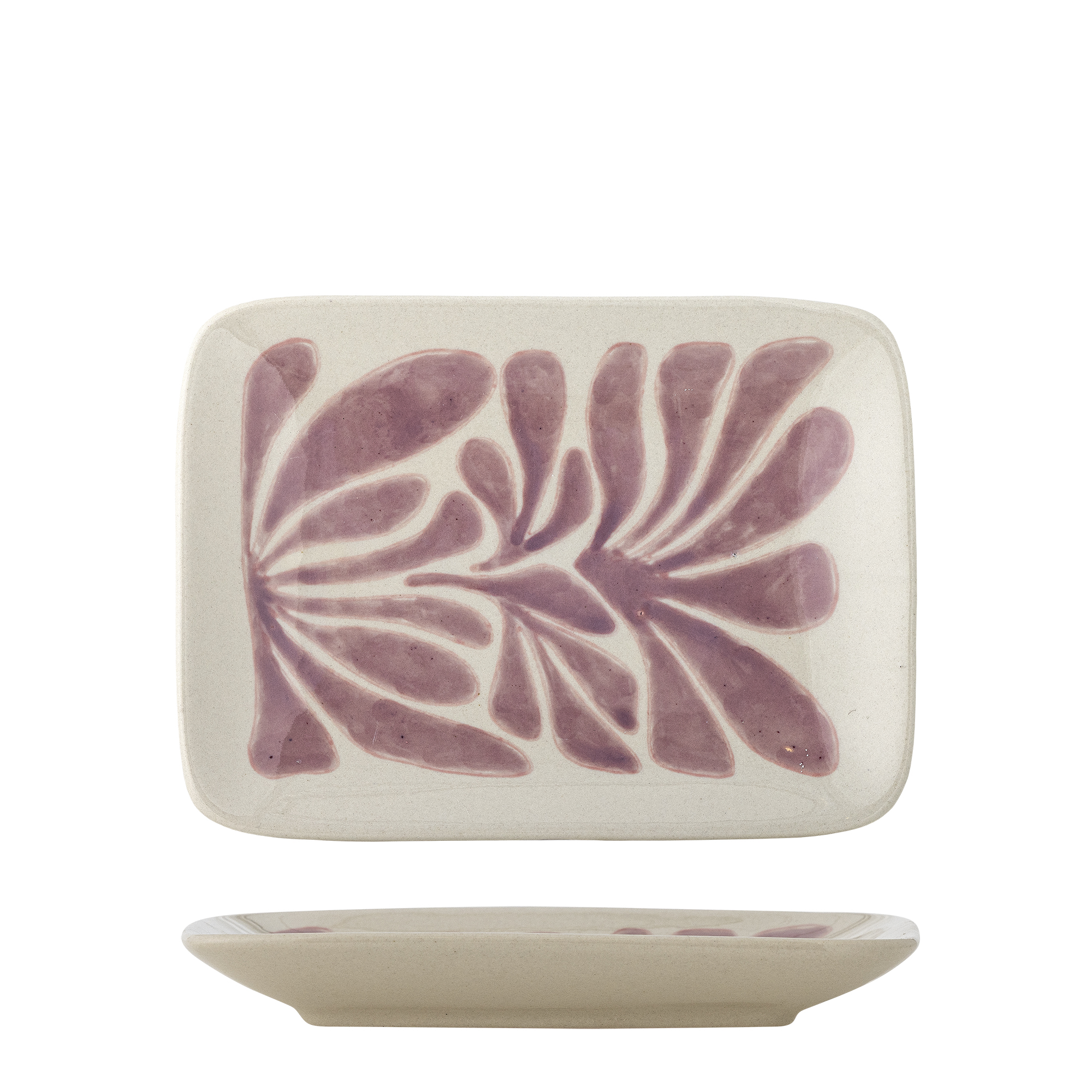 Bloomingville - Fauni Tallerken, L15xH2xB11,5 cm, Rosa