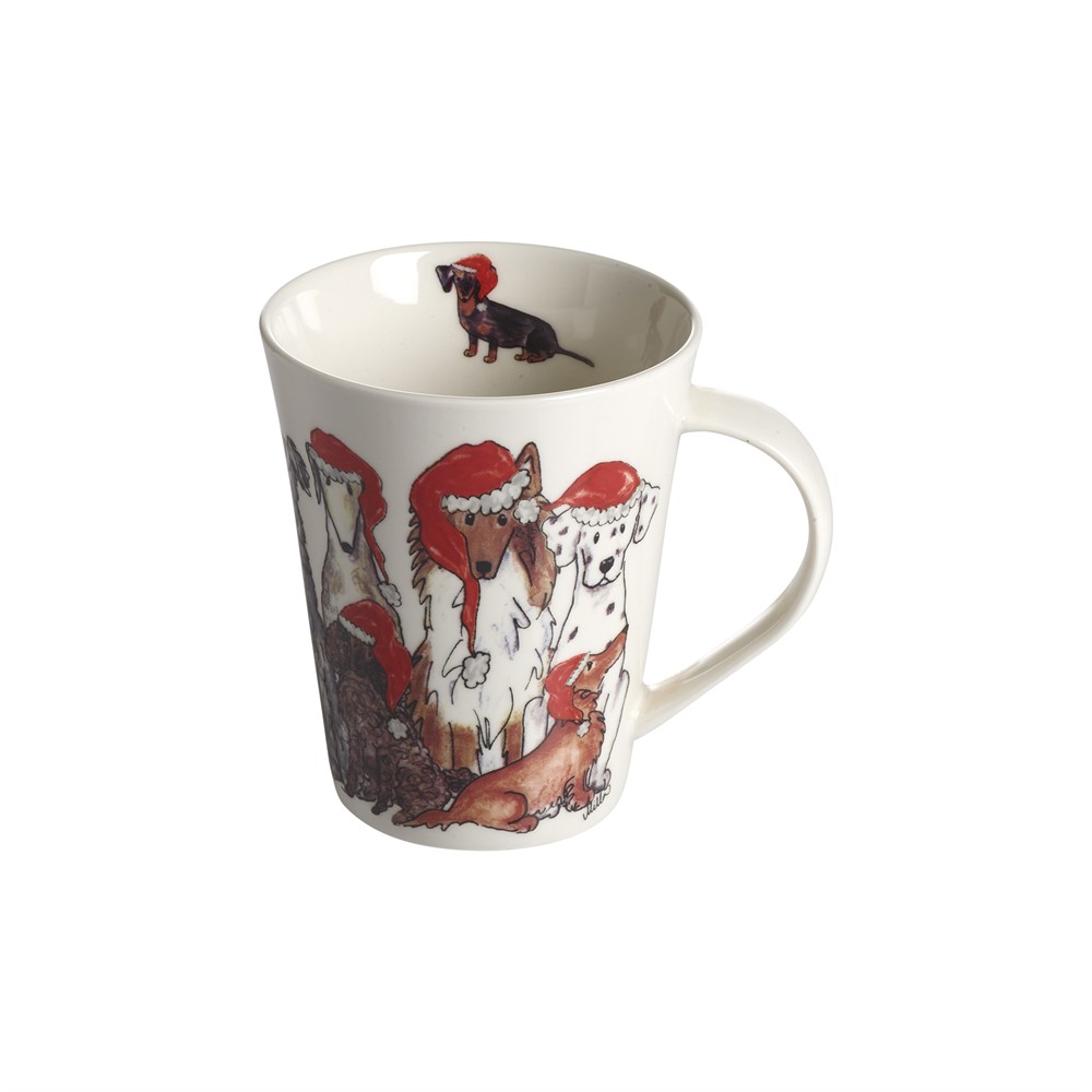 Nääsgränsgården - Mug Santa Dogs, H.11cm, 35cl