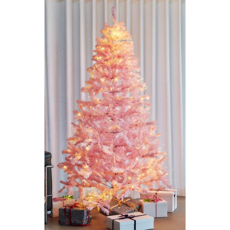 Sirius - Pinky Juletræ 273 LED, 210 cm, Pink