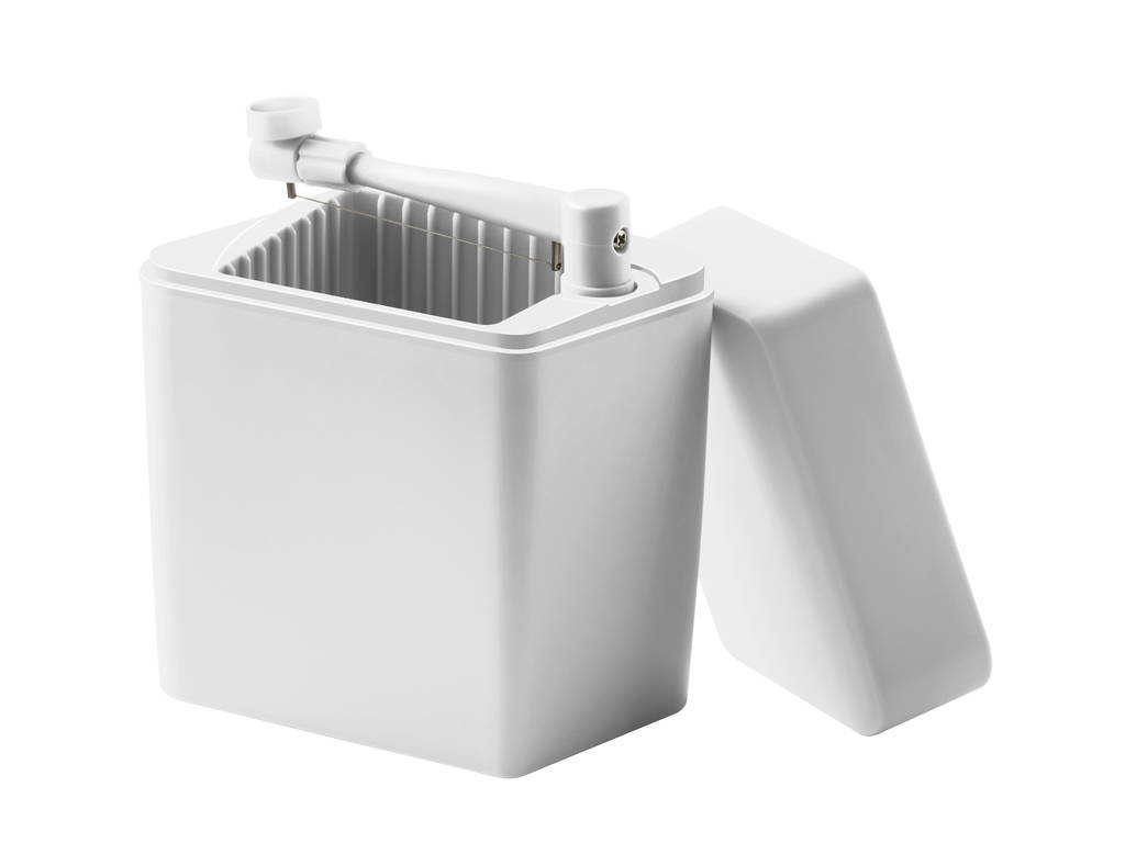 Rosti Classic ostekasse inkl. ostehøvl 16,5x10x19 cm Hvid