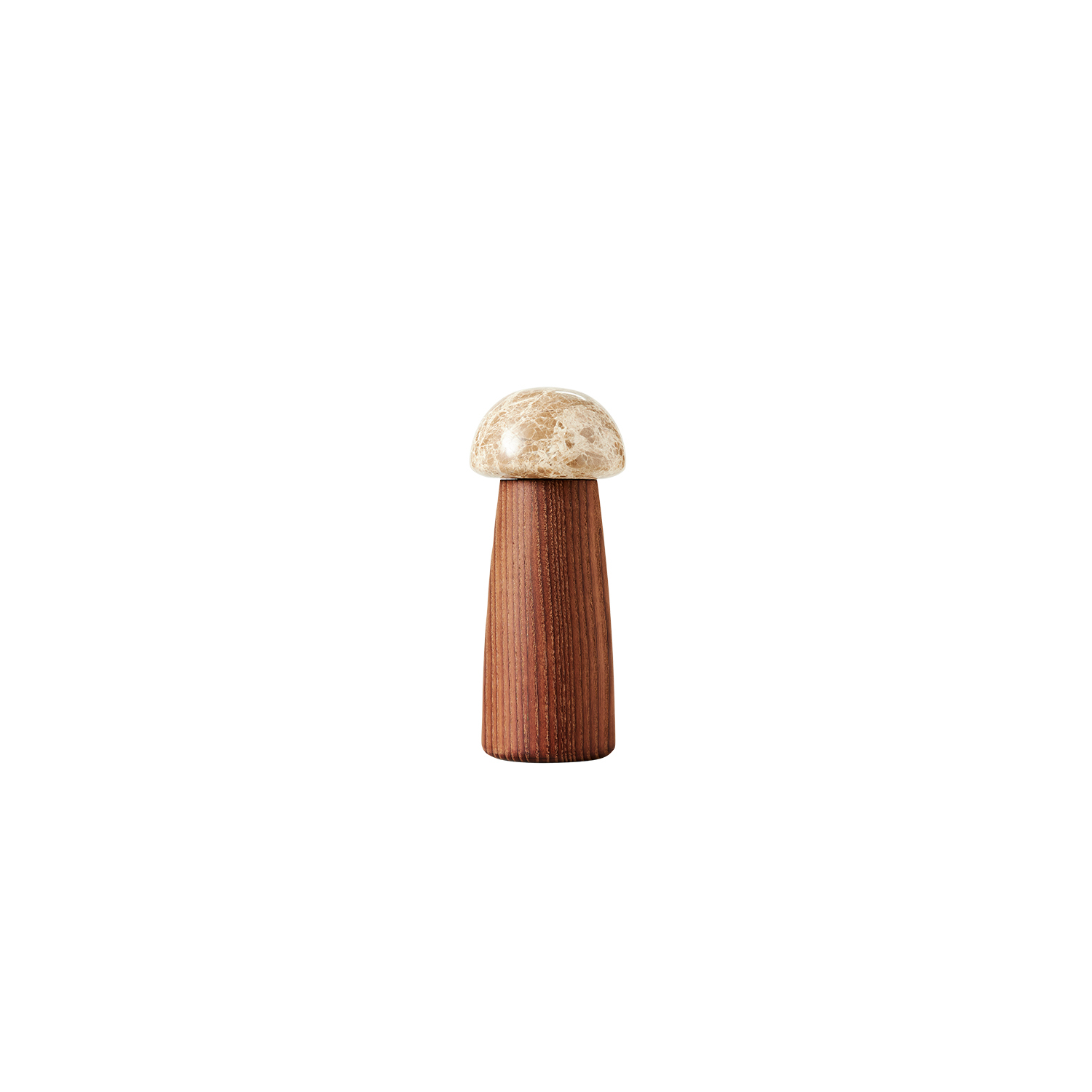 Yami Salt & Peber Kværn S - Brun, Ø6,5xH15 cm