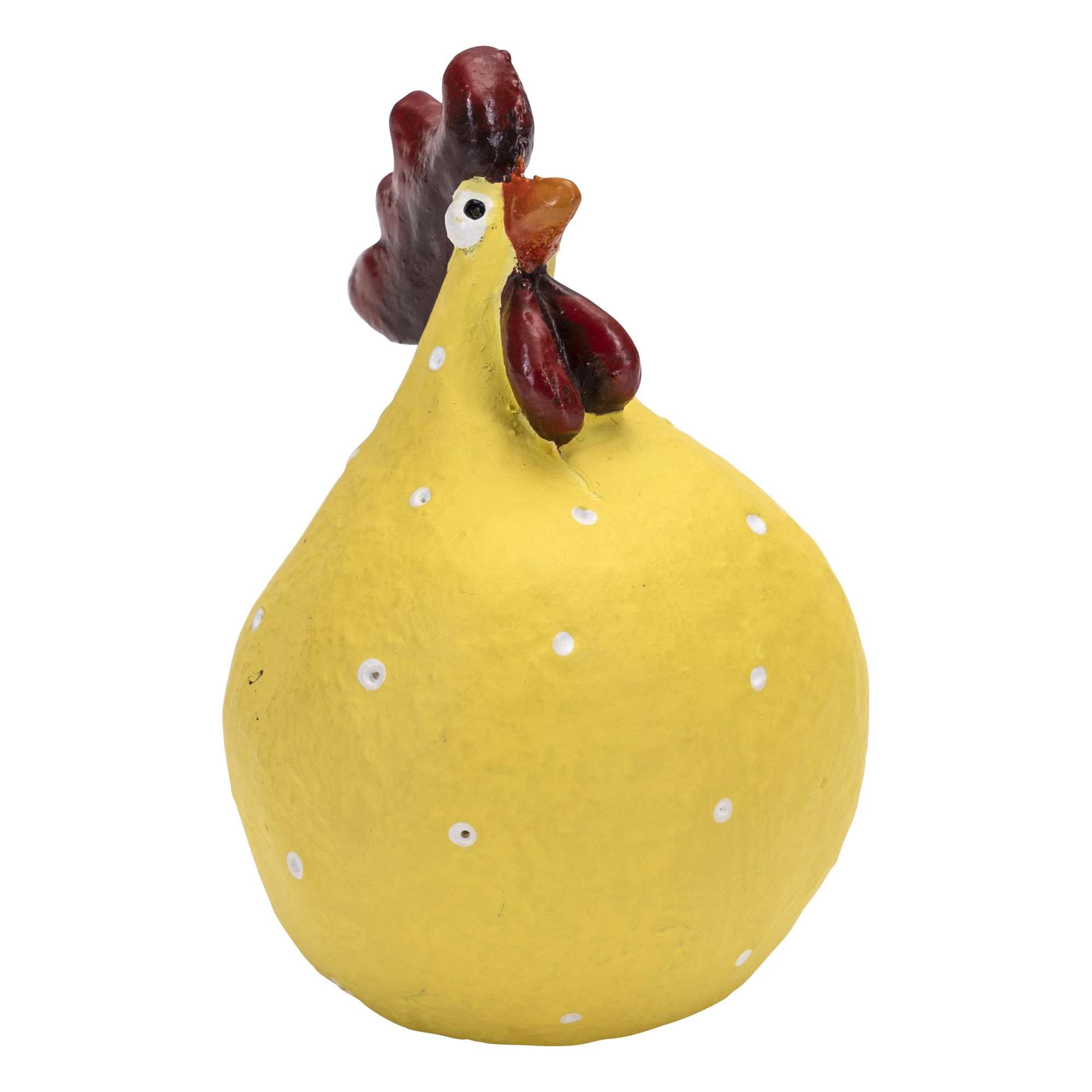 Høne gul H.5,2cm