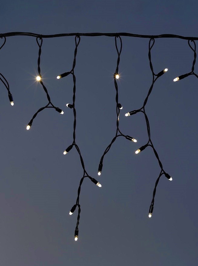 Sirius - Tech-Line Iskrystal/Istapper 100L, Varm Hvid