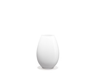 Holmegaard - Cocoon Vase H20.5 cm hvid