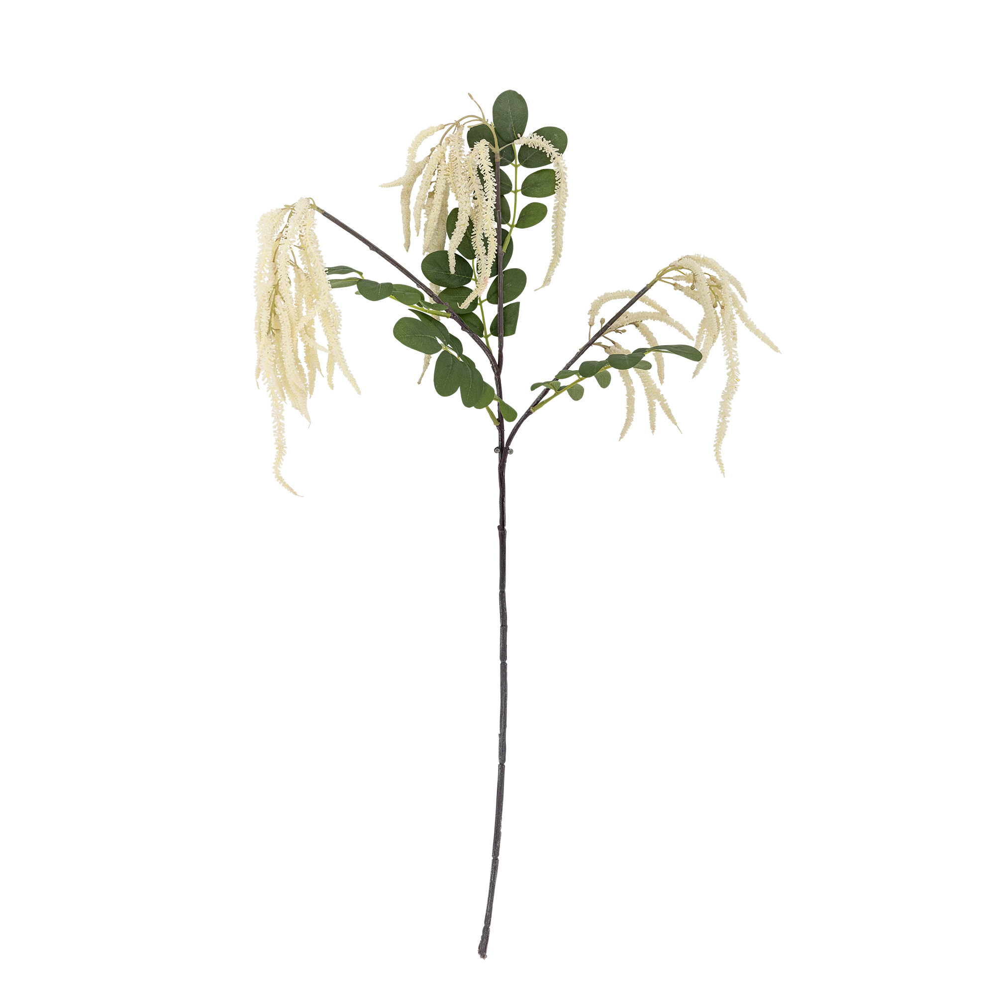 Bloomingville - Reed Stilk, Hvid, Kunstige Blomster, D20xH70 cm