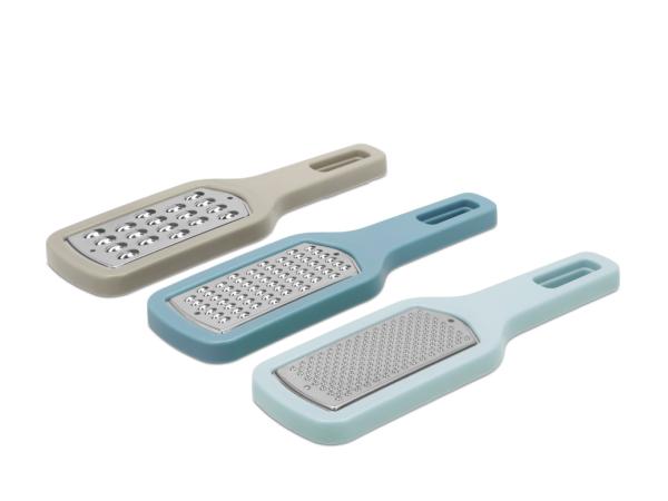 Funktion - Rivejern 3 stk. Blå/Lyseblå/Grå