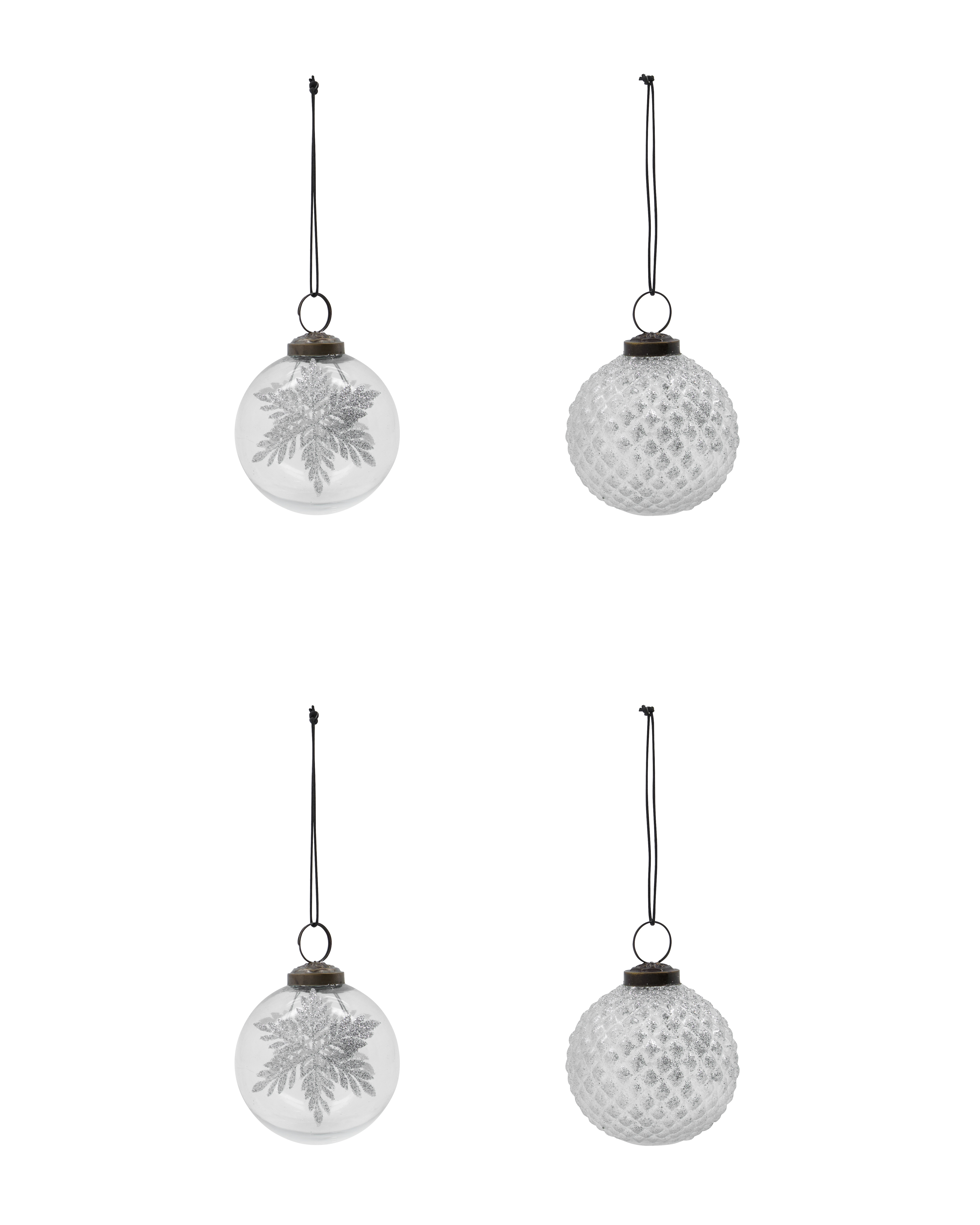 House Doctor - Julepynt, Snowi, Klar, Sølv