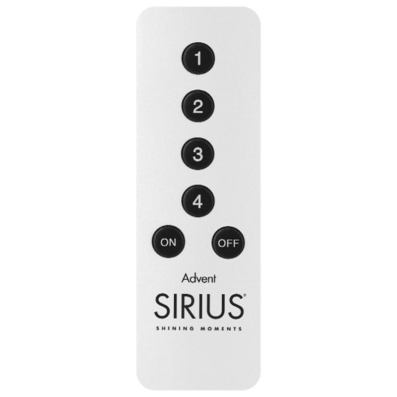 Remote Control Advent, Alu, incl. CR2032