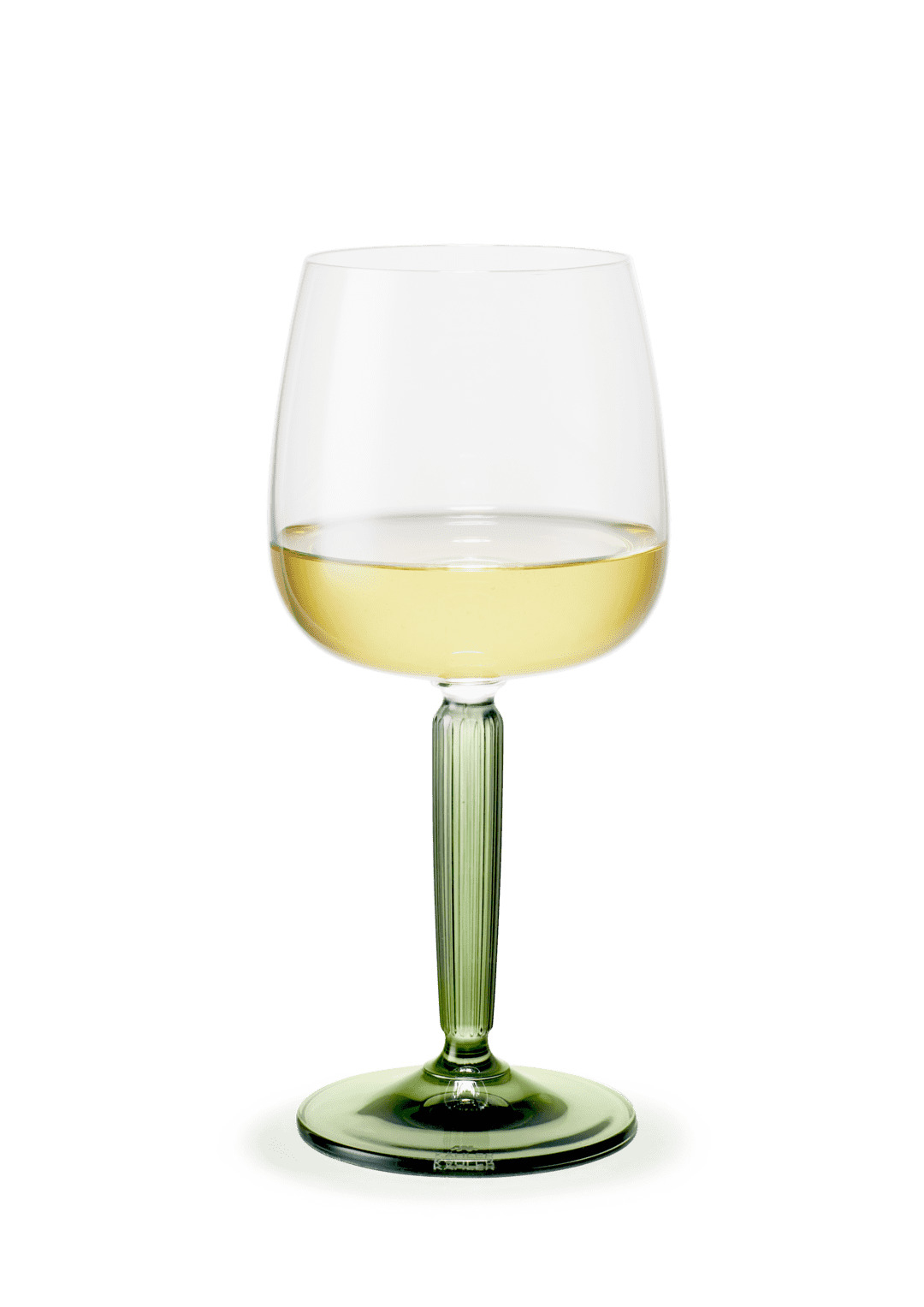 Hammershøi Hvidvinsglas 35 cl grøn 2 stk Hammershøi Hvidvinsglas 35 cl grøn 2 stk