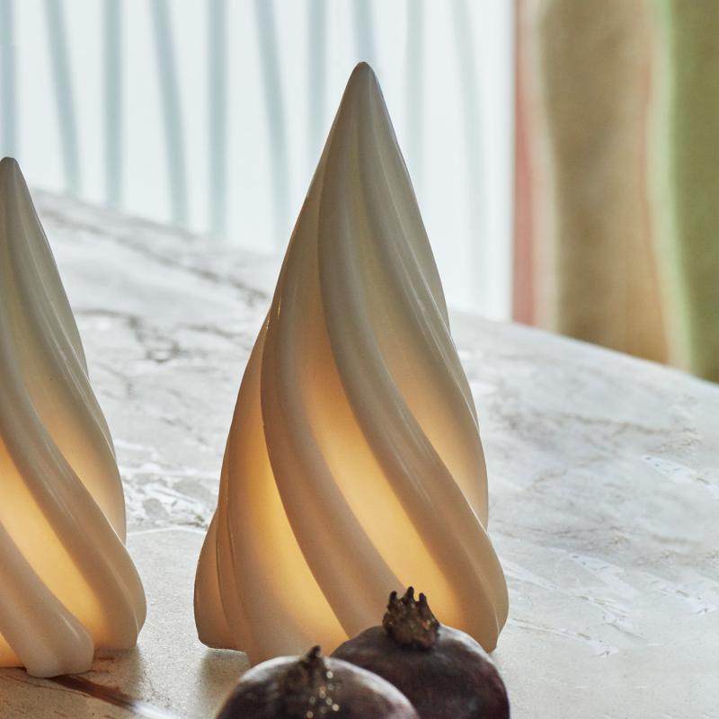 Sirius - Olina Træ, Hvid, 11 x 19 cm