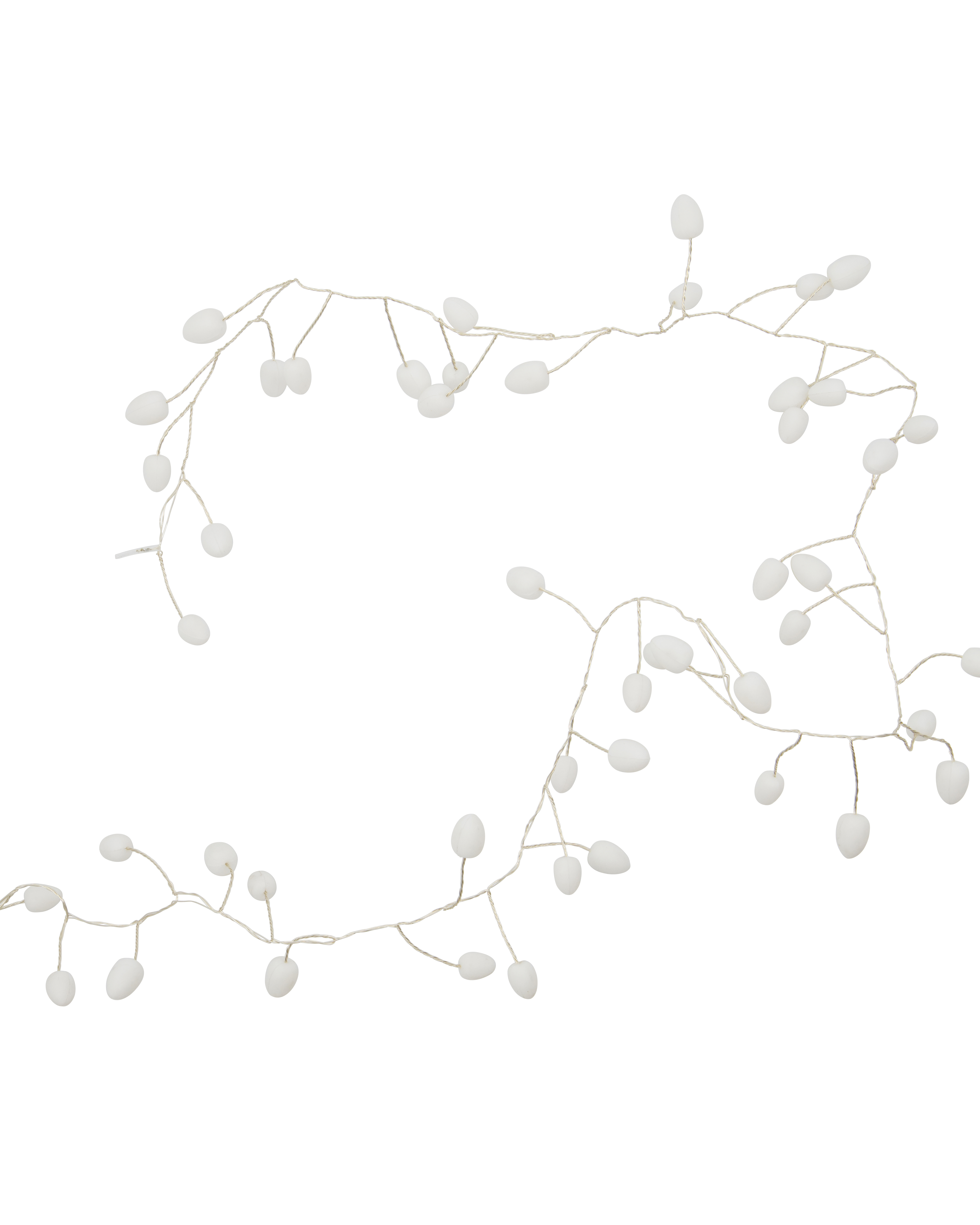 House Doctor - Lyskæde, Cher, Hvid, Sølv