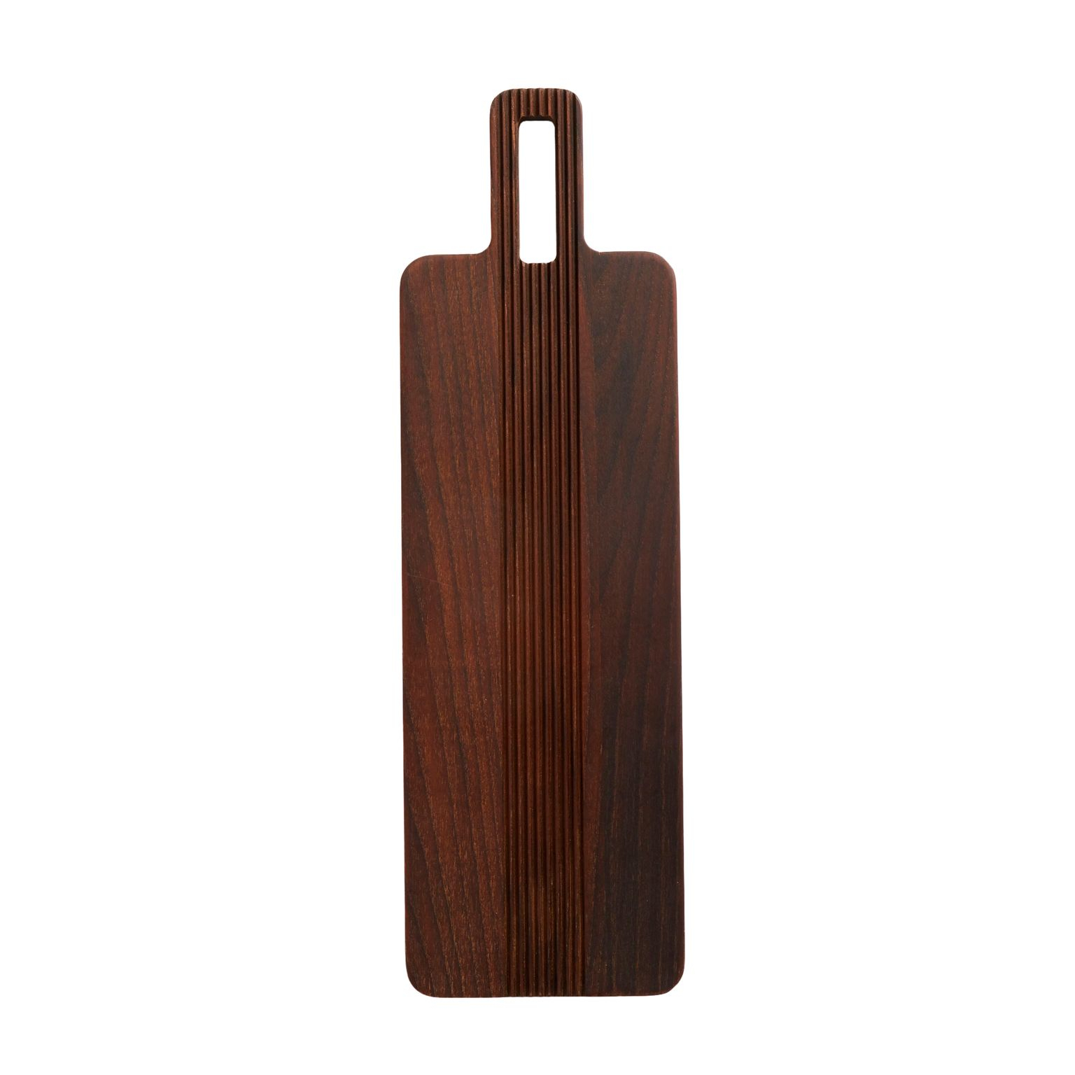 Muubs - Tapas bræt Yami - Brun Carboniseret Ask - 49x15xH1,8 cm billede