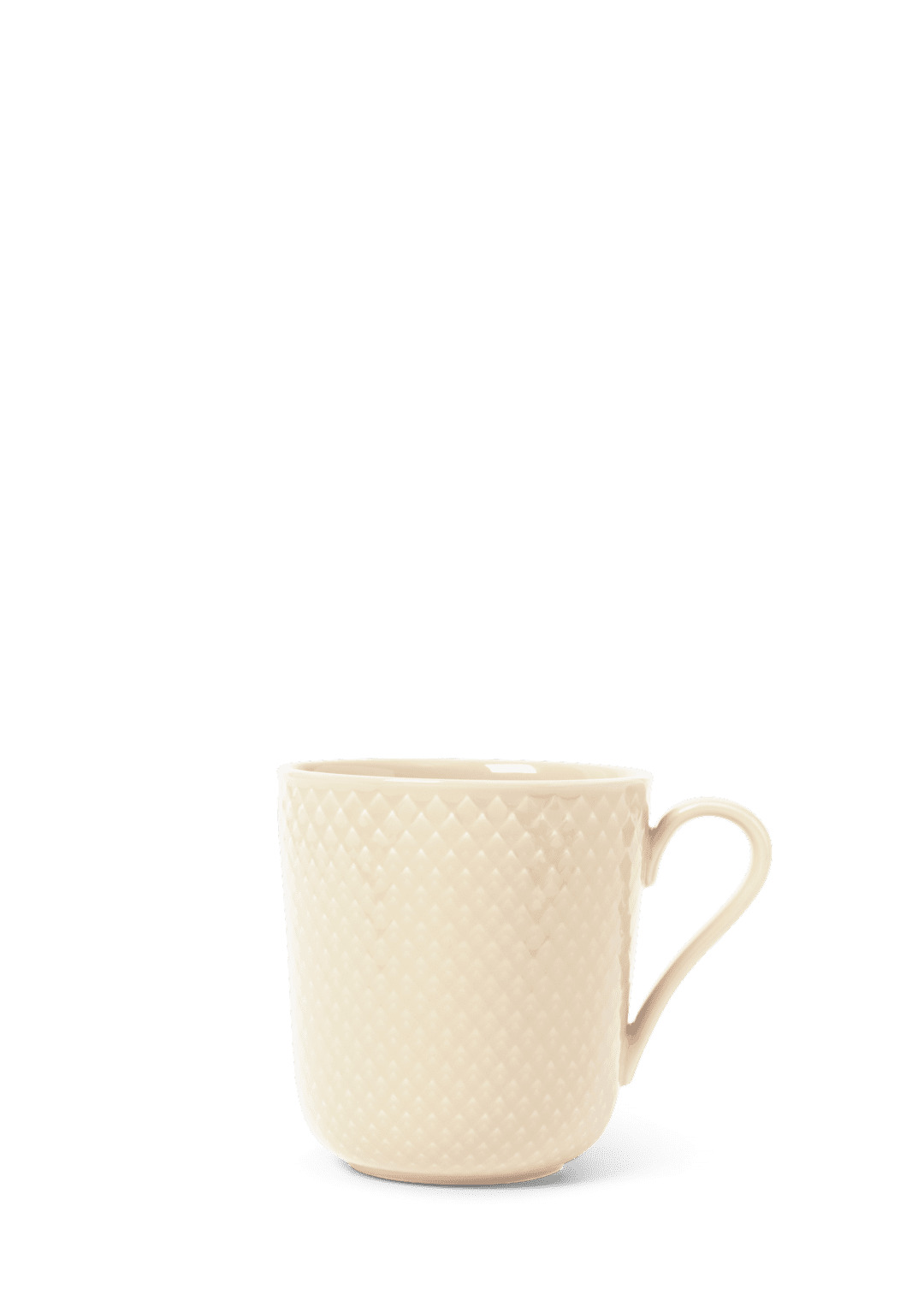 Lyngby Porcelæn - Rhombe Earth Krus med hank 39 cl marble billede