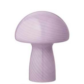 Mushroom Lampe, S, lavendel